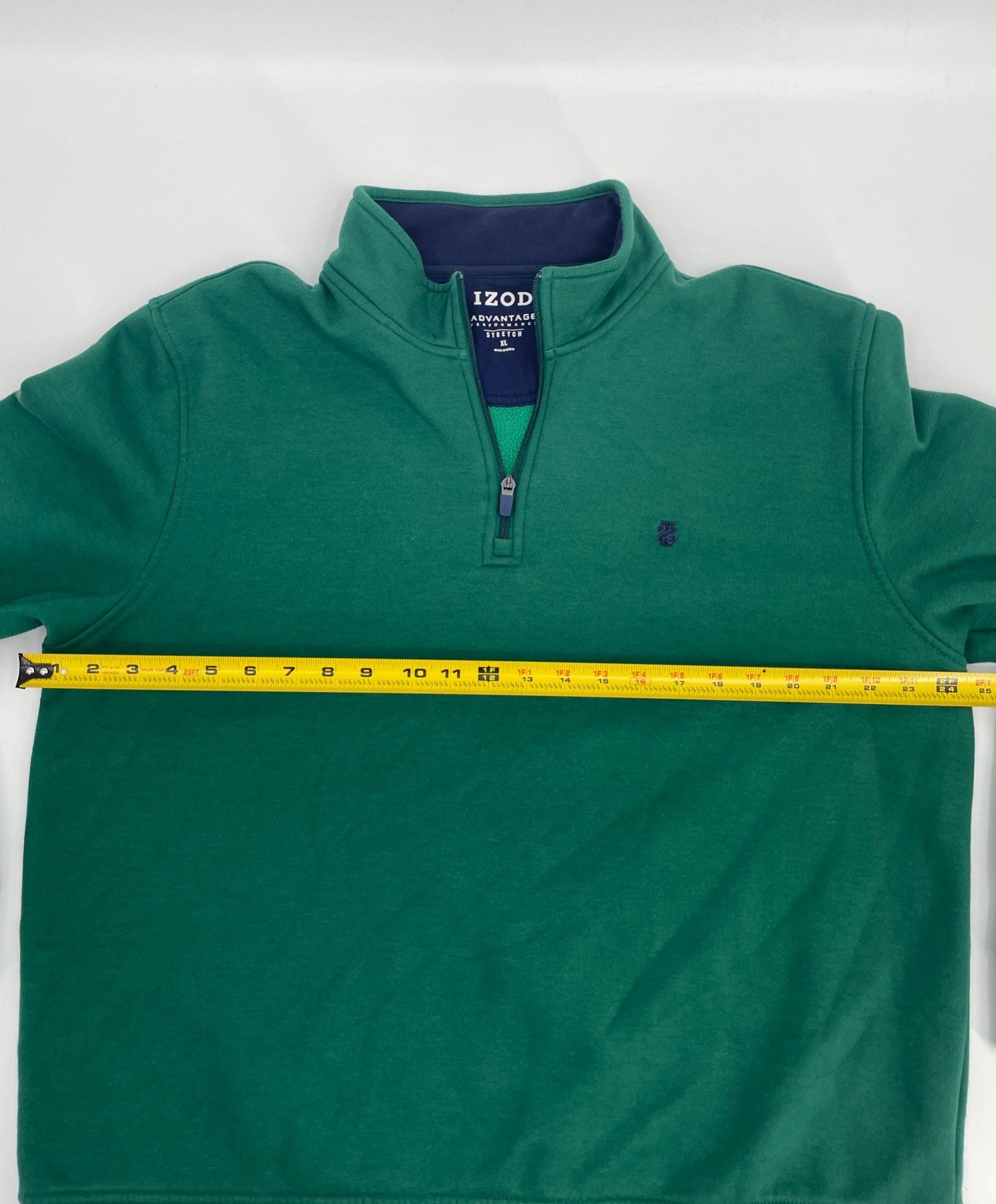 IZOD Advantage Performance Stretch 1/4 Zip Pullover XL 8