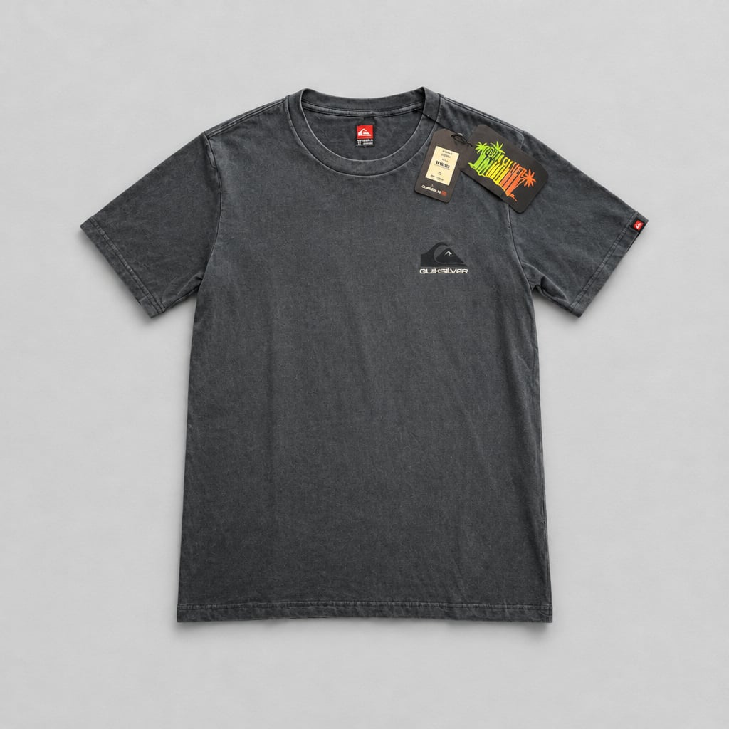 Quiksilver T-Shirt Size XL Orion Blue Graphic Tee New 2