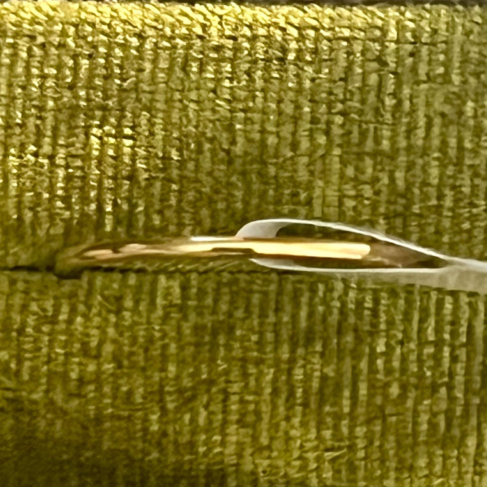14K Gold Filled Minimalist 1mm Band Ring Size 7 1