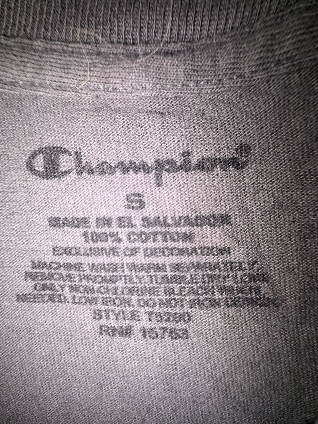 Champion Ft. Apache Ath. Dept. T-Shirt Size S Gray Graphic Cotton 3