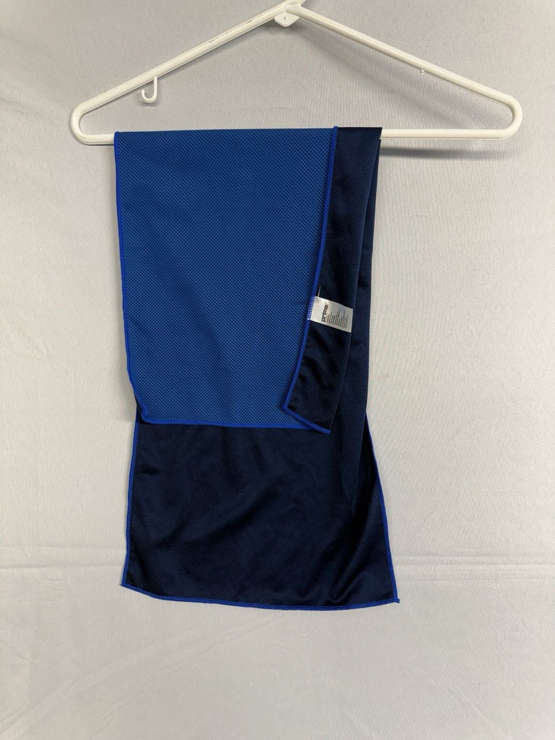 Prime Cooling Towel Blue Mesh Sports Fitness Workout Accessory 1