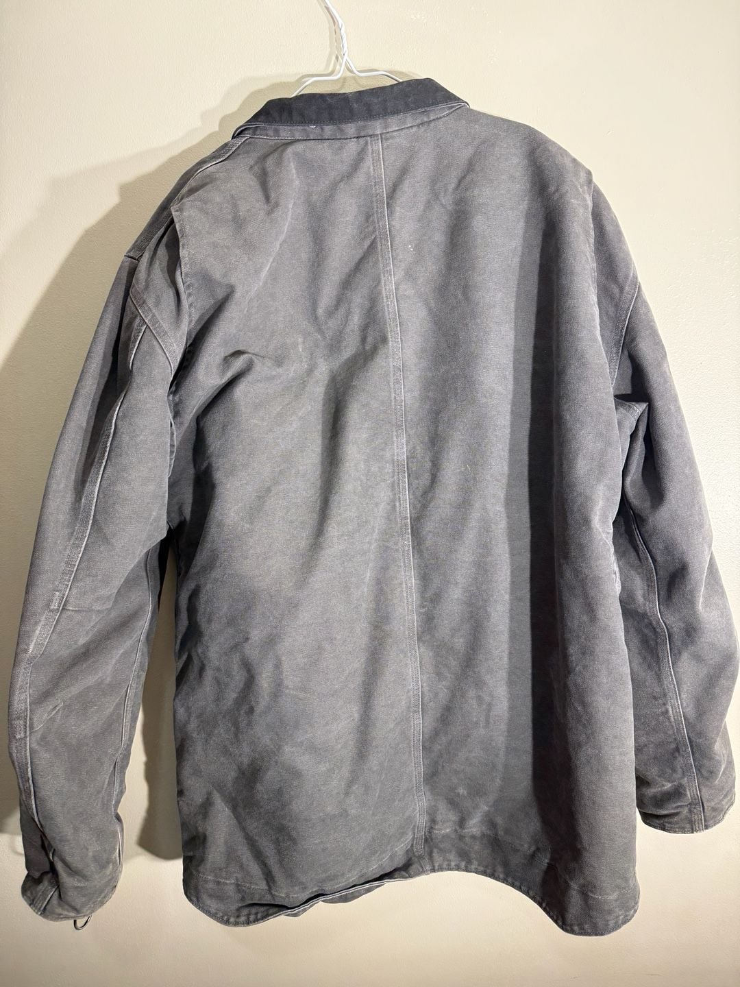 Carhartt Sherpa Lined Jacket Charcoal Gray 4