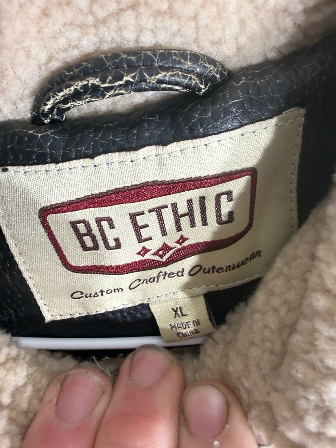 Guess Faux Shearling Lined Jacket 3