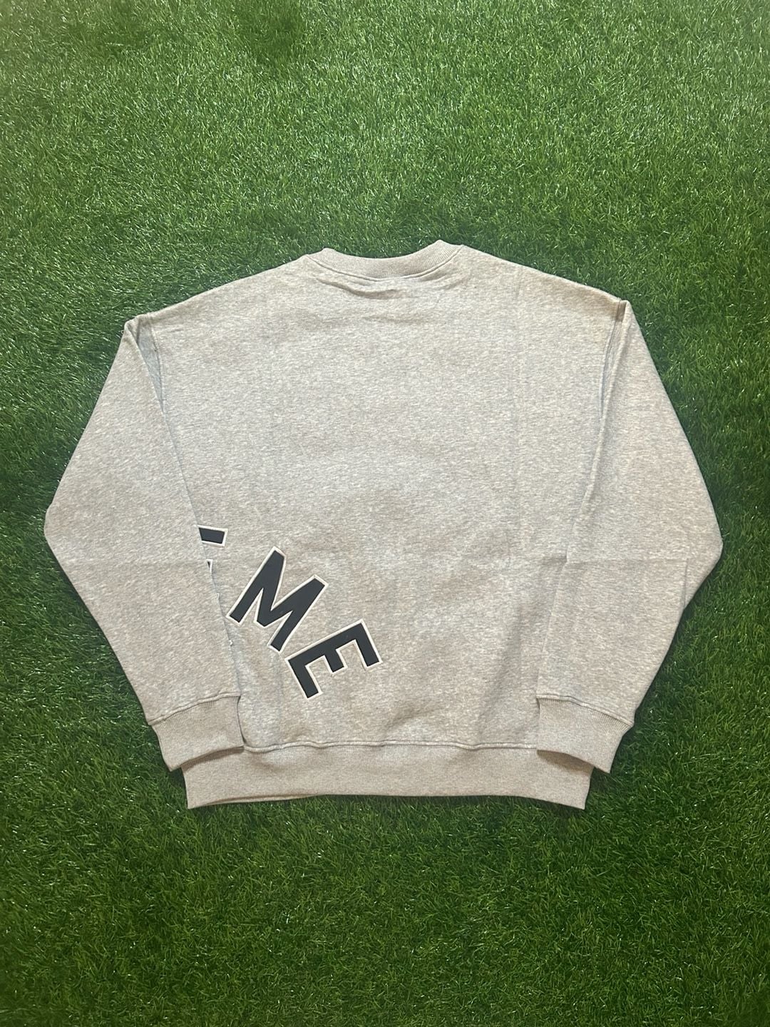 Supreme Nike Crewneck Sweatshirt Gray 3