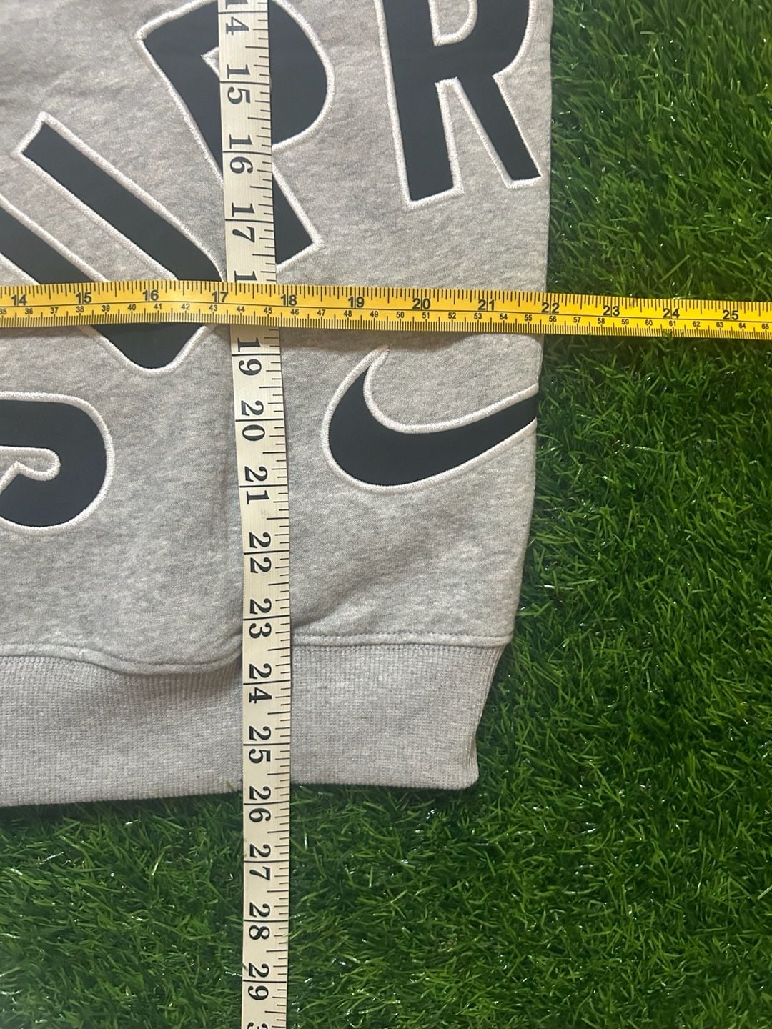 Supreme Nike Crewneck Sweatshirt Gray 7