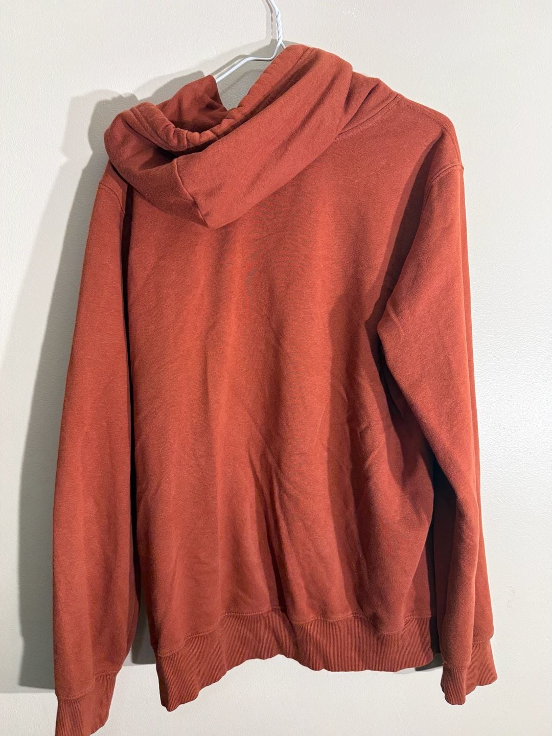 The North Face Hoodie Size L Rust Orange Pullover Sweatshirt 4