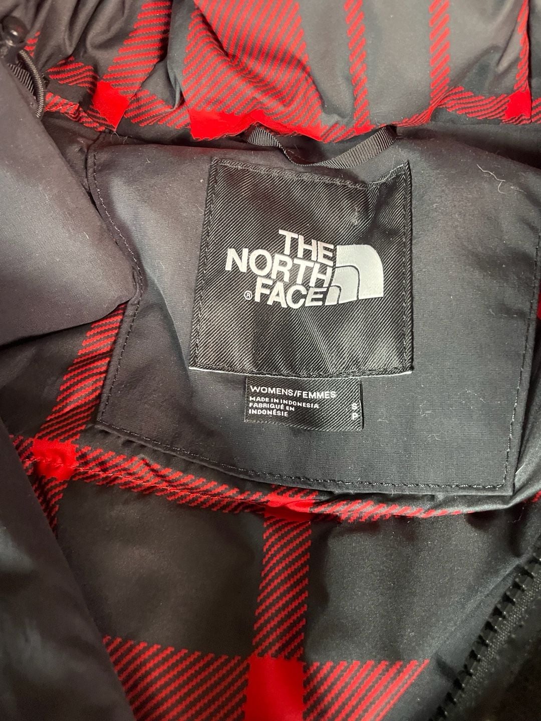 The North Face Arctic Parka Down Jacket Size S Black Faux Fur 3