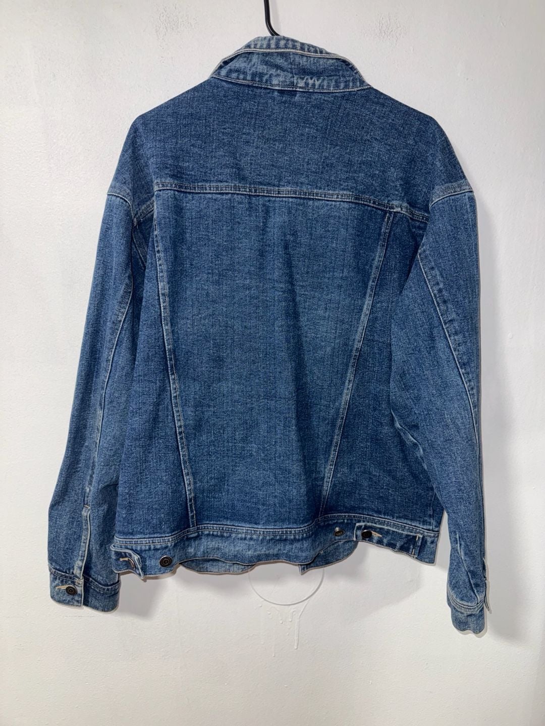 Marlboro Redstar Denim Jacket Size L Blue Cotton Vintage 3