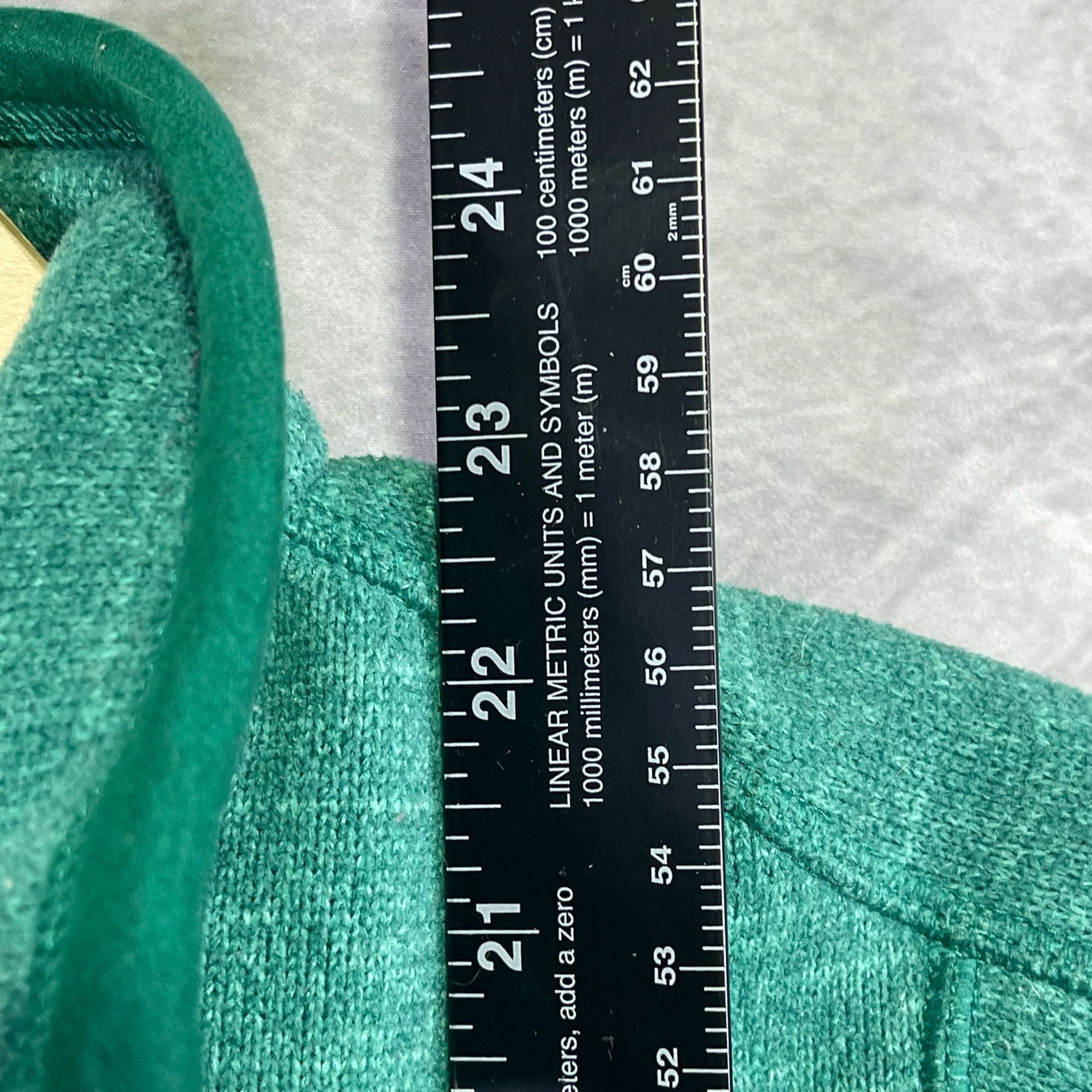 Patagonia Lightweight Better Sweater 1/4 Zip Size S Green Fleece Pullover 4