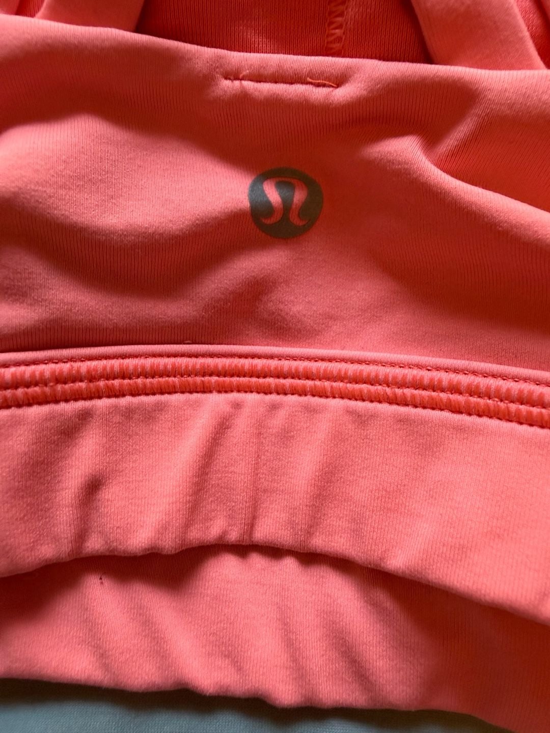 Lululemon Tank Top Size 4 Pink Gray Strappy Activewear 3