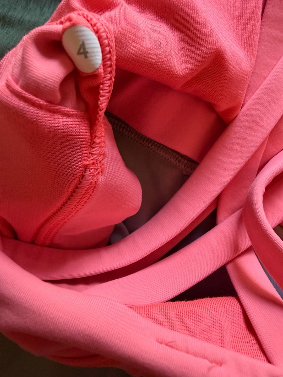 Lululemon Tank Top Size 4 Pink Gray Strappy Activewear 4