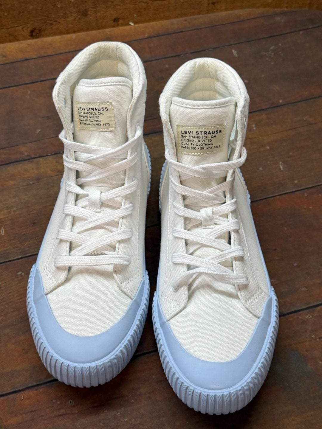 Levi's Womens Olivia DF Fabric Hightop Fashion Sneaker Shoes Sz 9 6