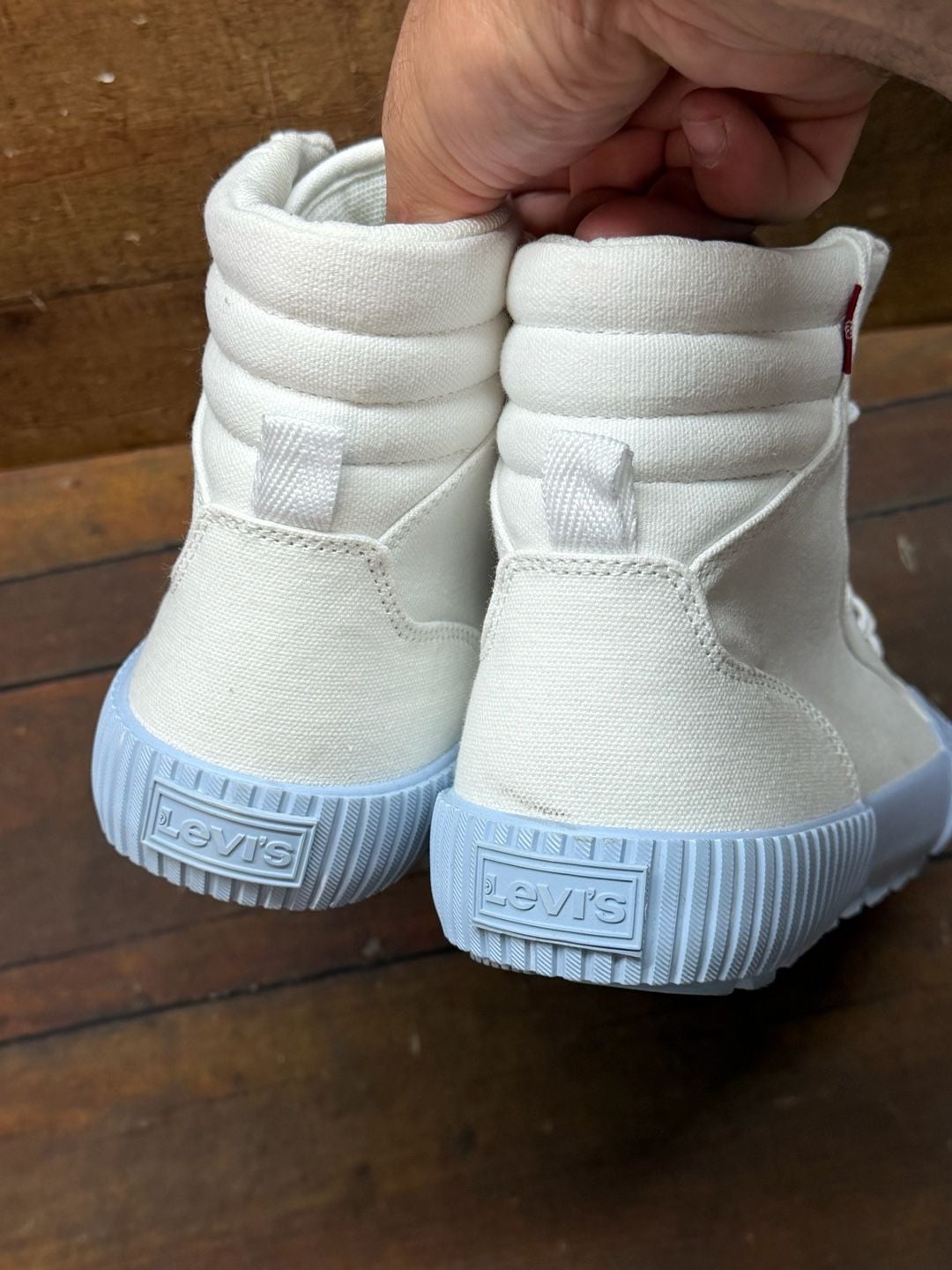 Levi's Womens Olivia DF Fabric Hightop Fashion Sneaker Shoes Sz 9 7
