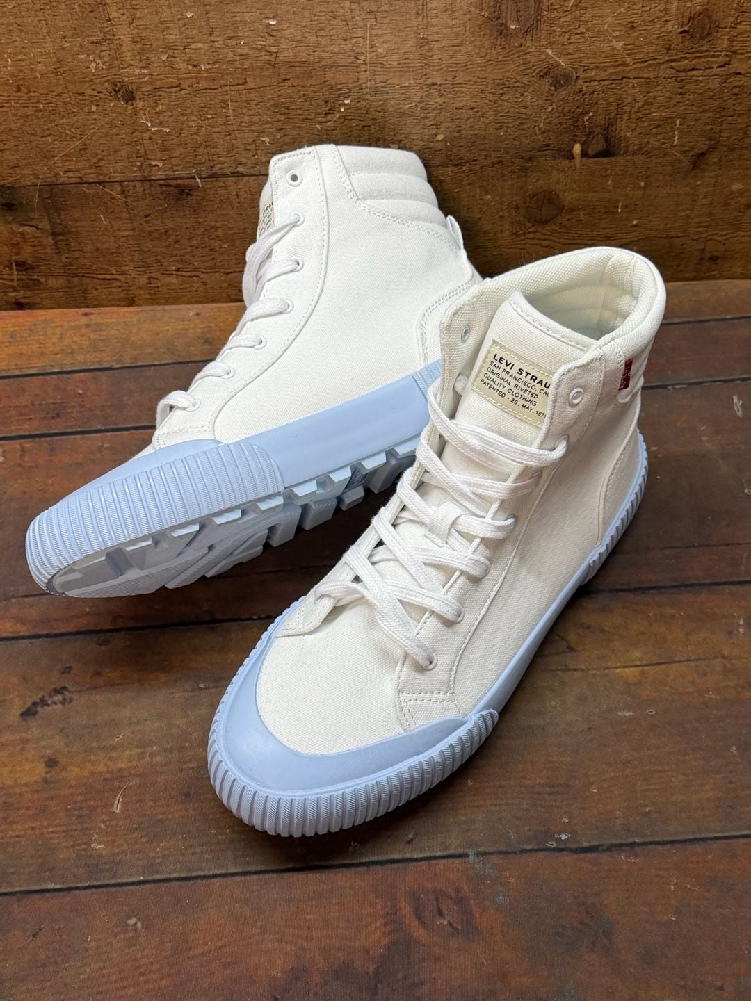 Levi's Womens Olivia DF Fabric Hightop Fashion Sneaker Shoes Sz 9 8
