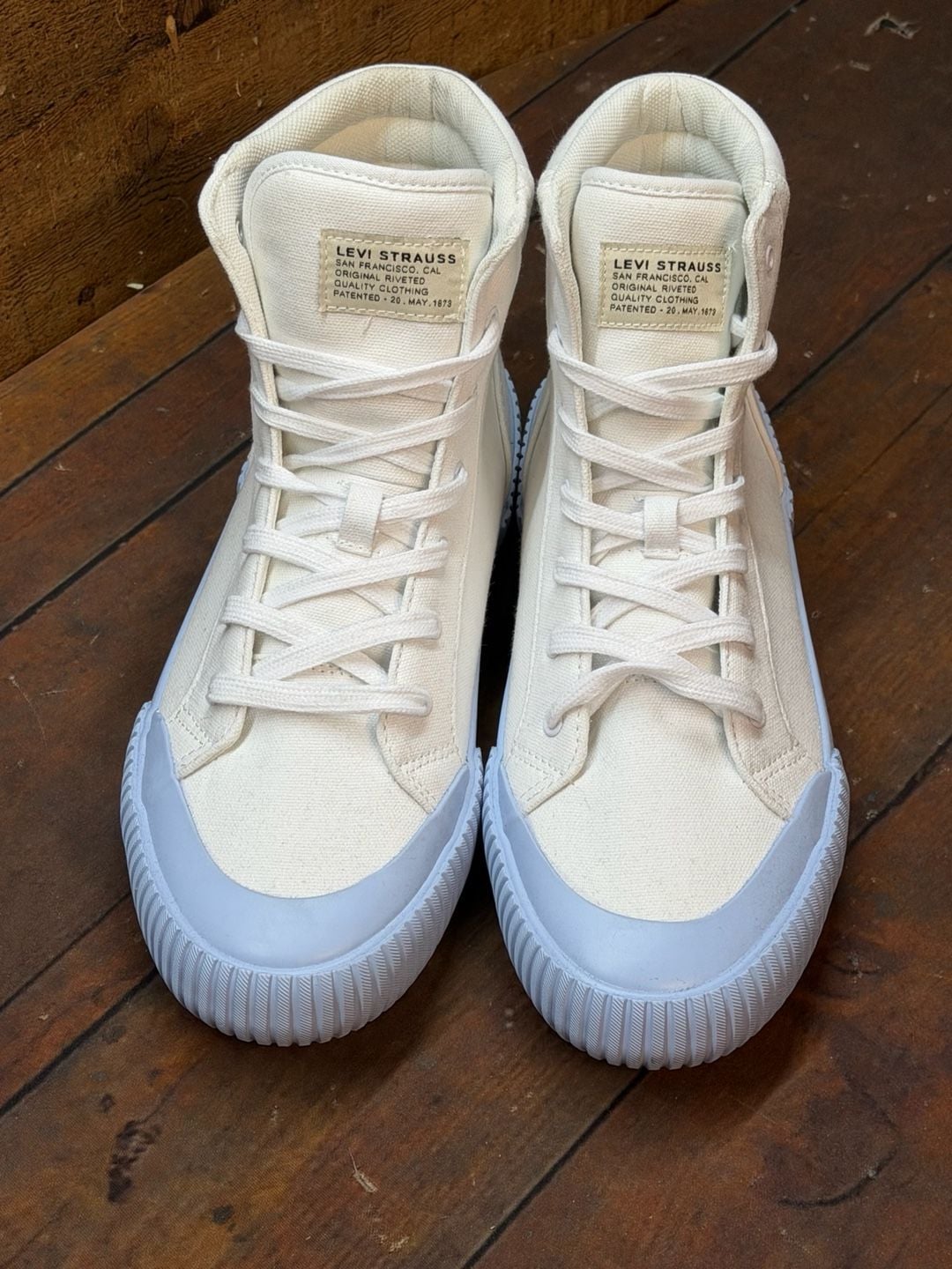 Levi's Womens Olivia DF Fabric Hightop Fashion Sneaker Shoes Sz 9 9