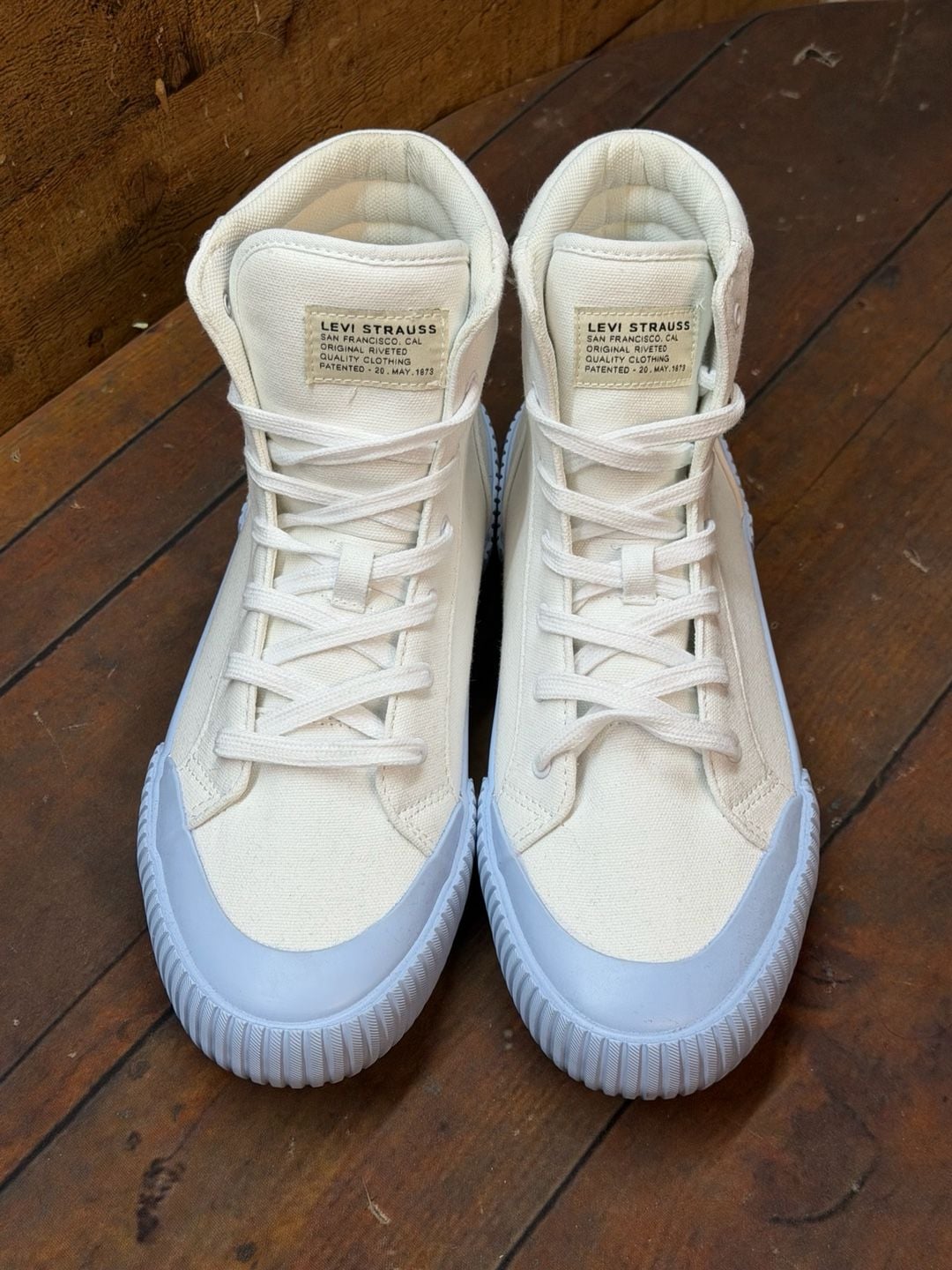 Levi's Womens Olivia DF Fabric Hightop Fashion Sneaker Shoes Sz 9 10