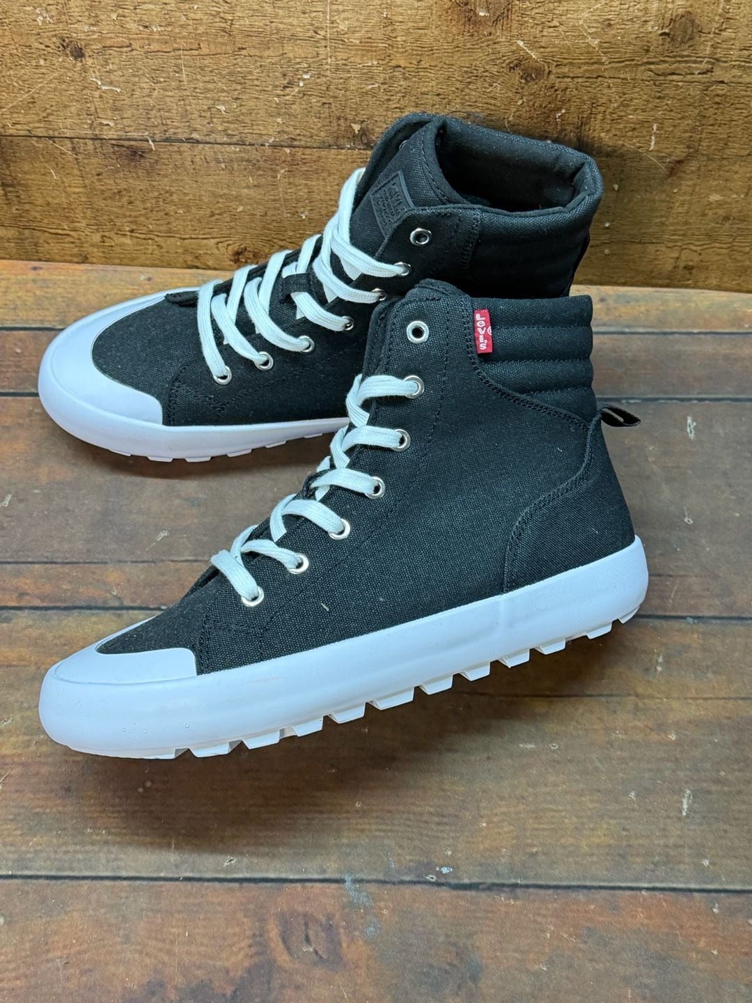 Levi's Womens Olivia II ct cvs Casual Lace Up Hightop Sneaker Shoe 8.5 2