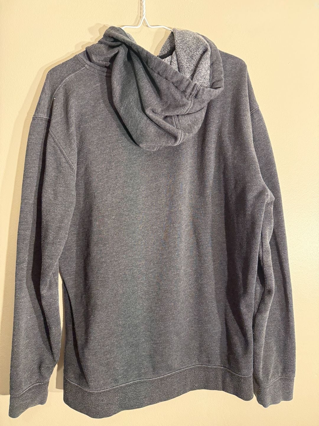 Vans Rainbow Checkerboard Hoodie Size L Dark Gray Off The Wall 4