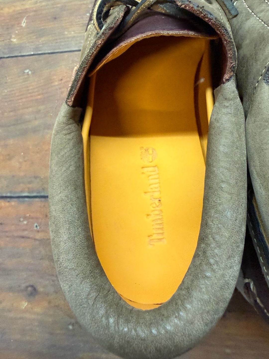Timberland Authentics 3-Eye Classic Lug Size 8.5 Brown Boat Shoes 5