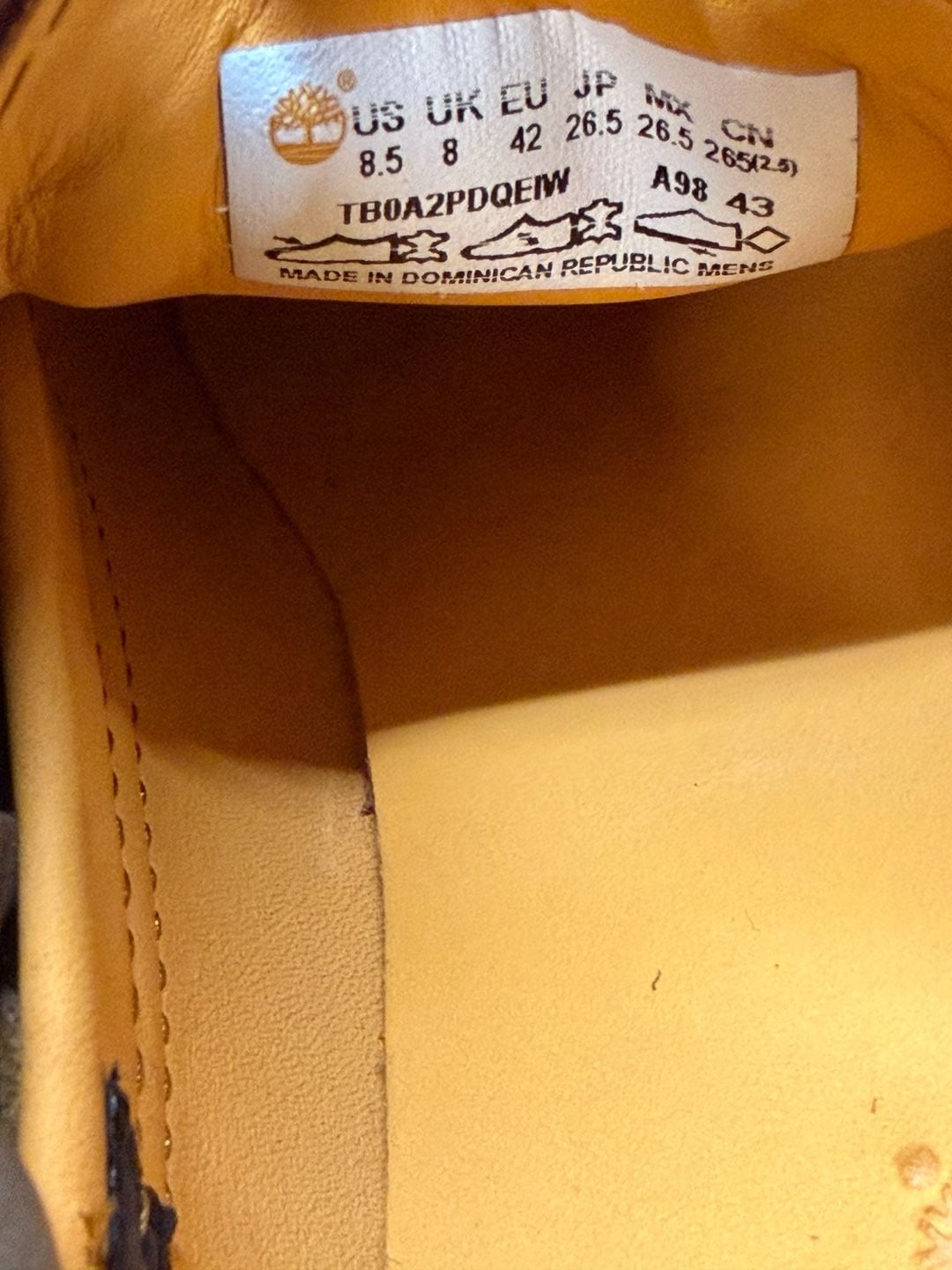 Timberland Authentics 3-Eye Classic Lug Size 8.5 Brown Boat Shoes 16