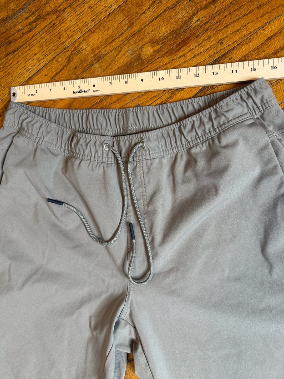 Bylt Premium Basics Drop-Cut Jogger Size XL Taupe Drawstring Pants 4