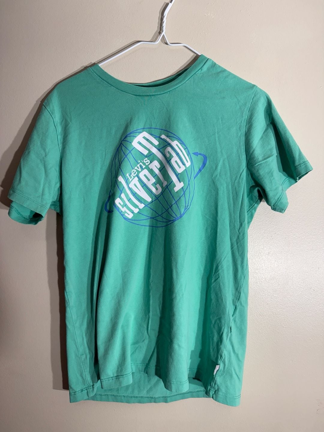 Levi's SilverTab T-Shirt Green Graphic Tee 2
