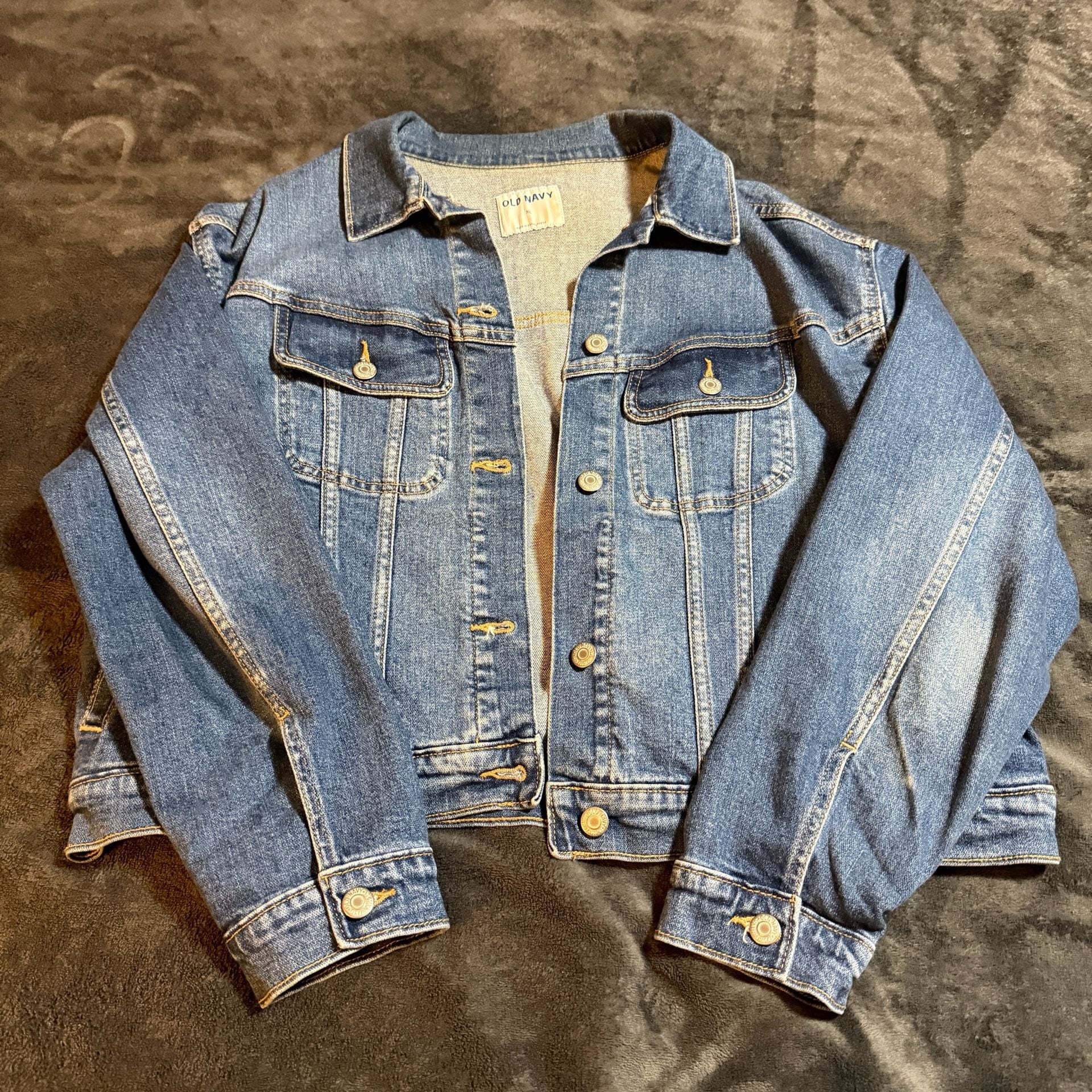 Old Navy Denim Jacket XL Blue 2