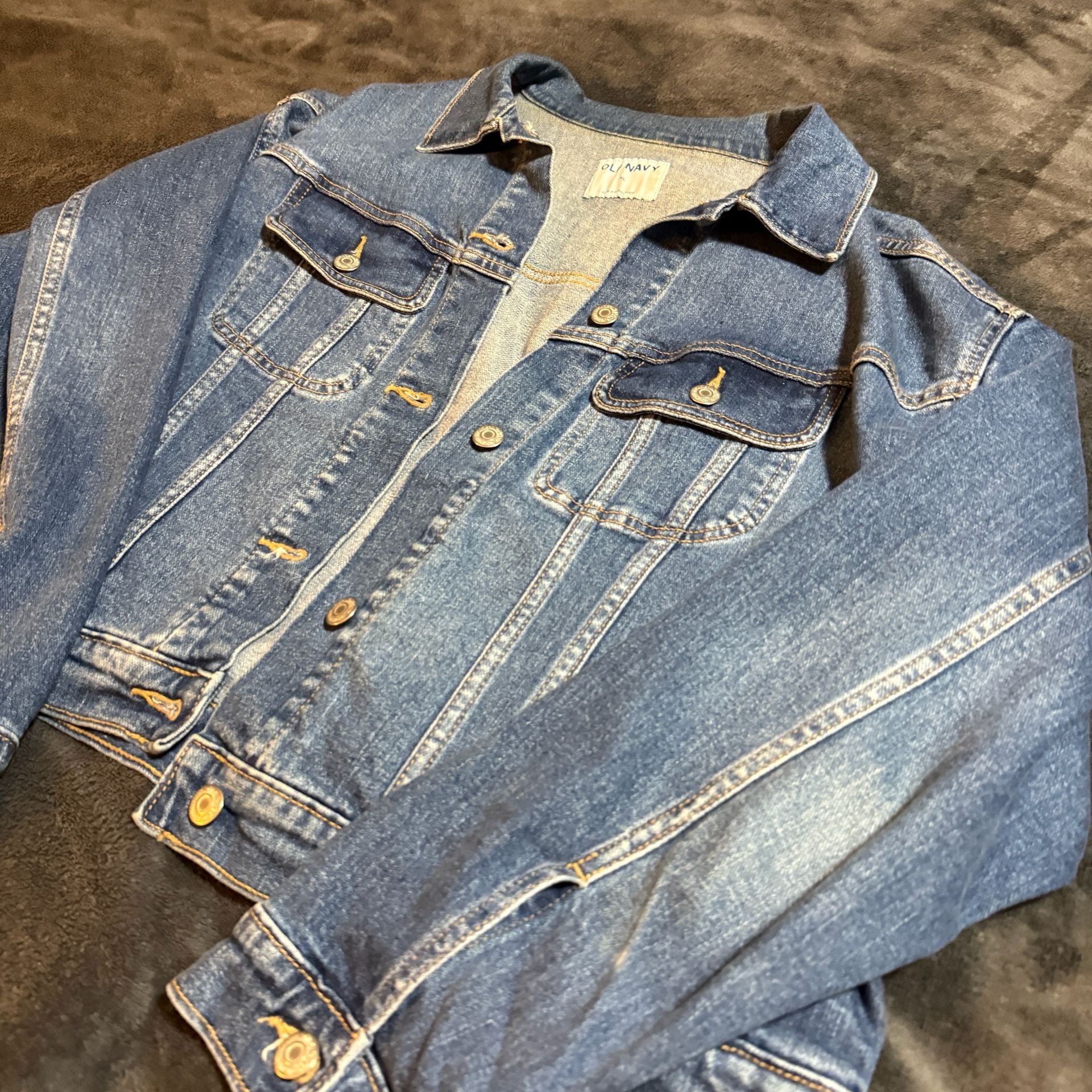 Old Navy Denim Jacket XL Blue 3
