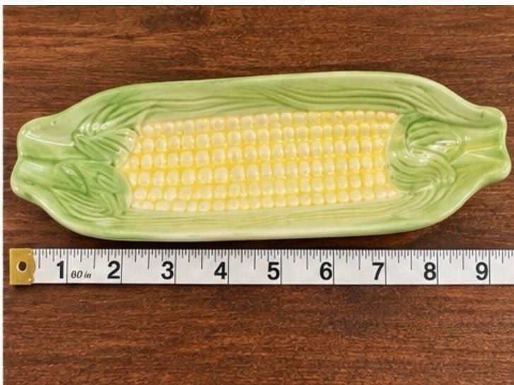 Ceramic Corn on the Cob Dishes Set of 5 6