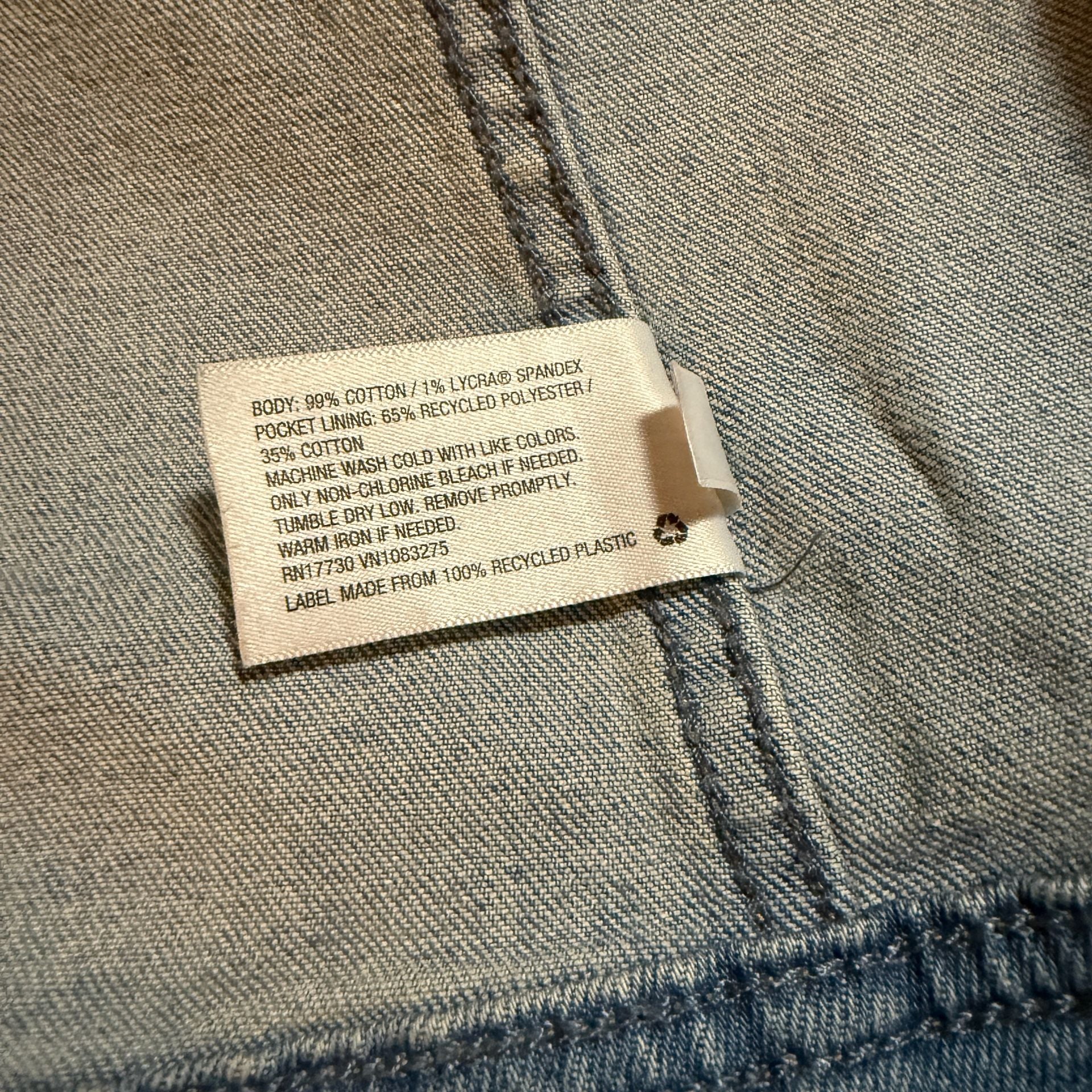 Universal Thread Denim Jacket Size XXL Light Wash 5