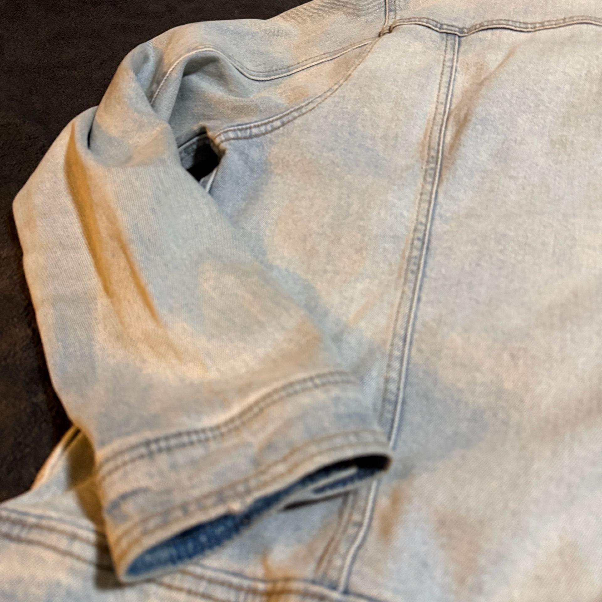 Universal Thread Denim Jacket Size XXL Light Wash 7