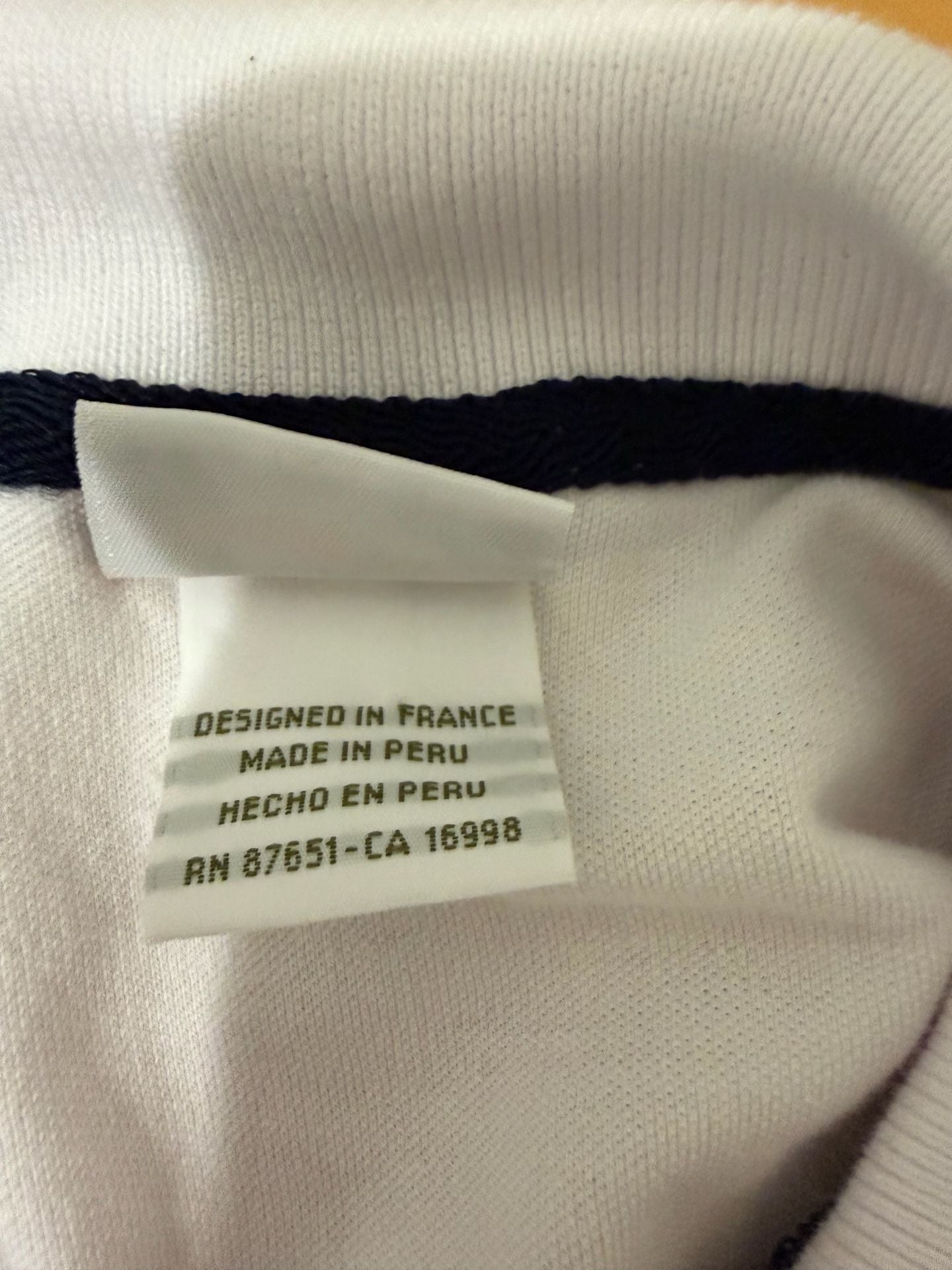 Lacoste Preppy Classic Polo Shirt White Size small 6