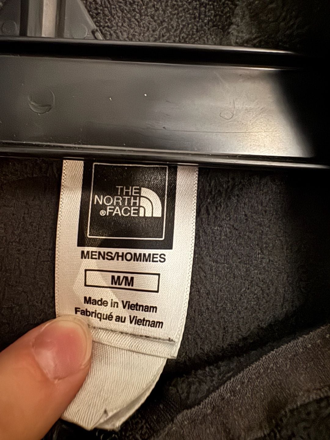 The North Face Fleece Pullover Size M Black 4