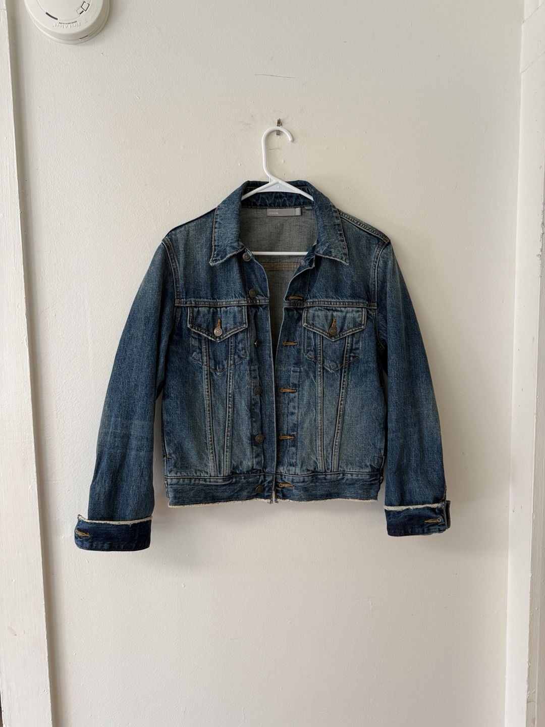Vince Denim Trucker Jacket Size S Blue Cotton 2