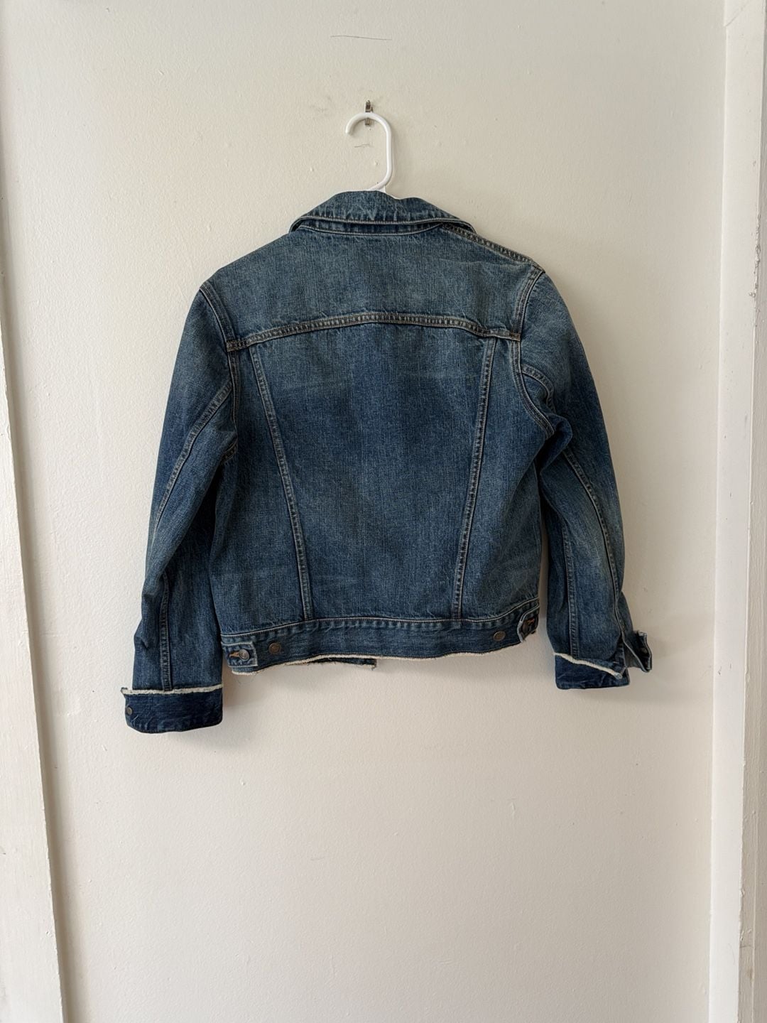 Vince Denim Trucker Jacket Size S Blue Cotton 3