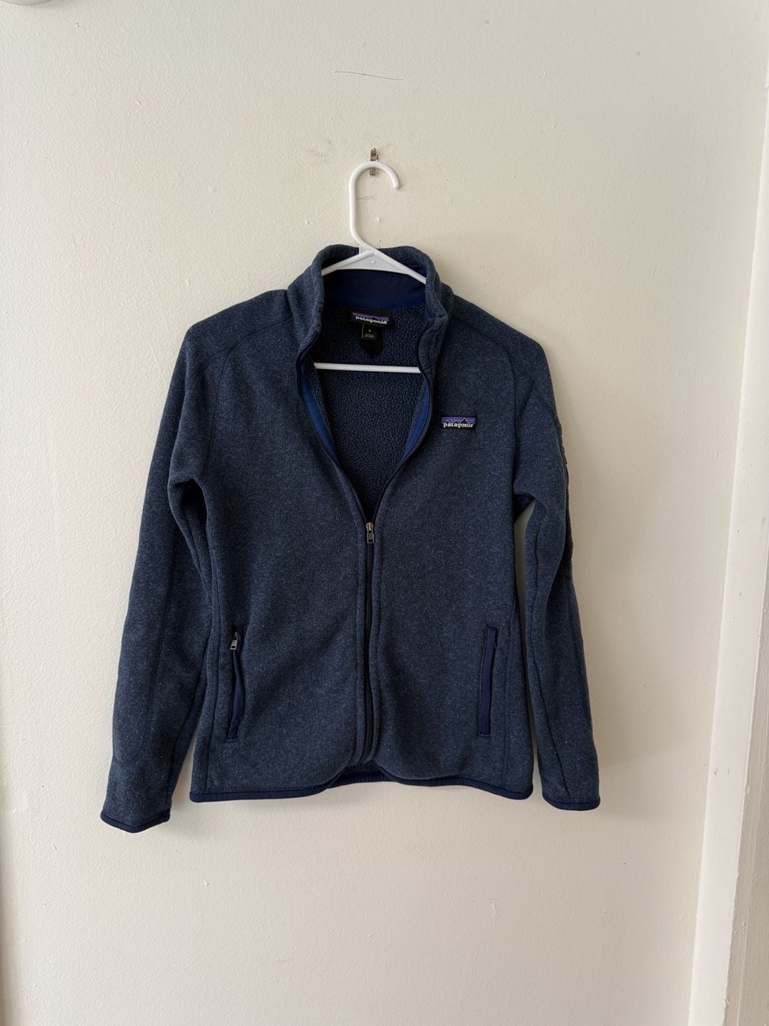 Patagonia Better Sweater Jacket Size S Blue Full Zip Fleece 2