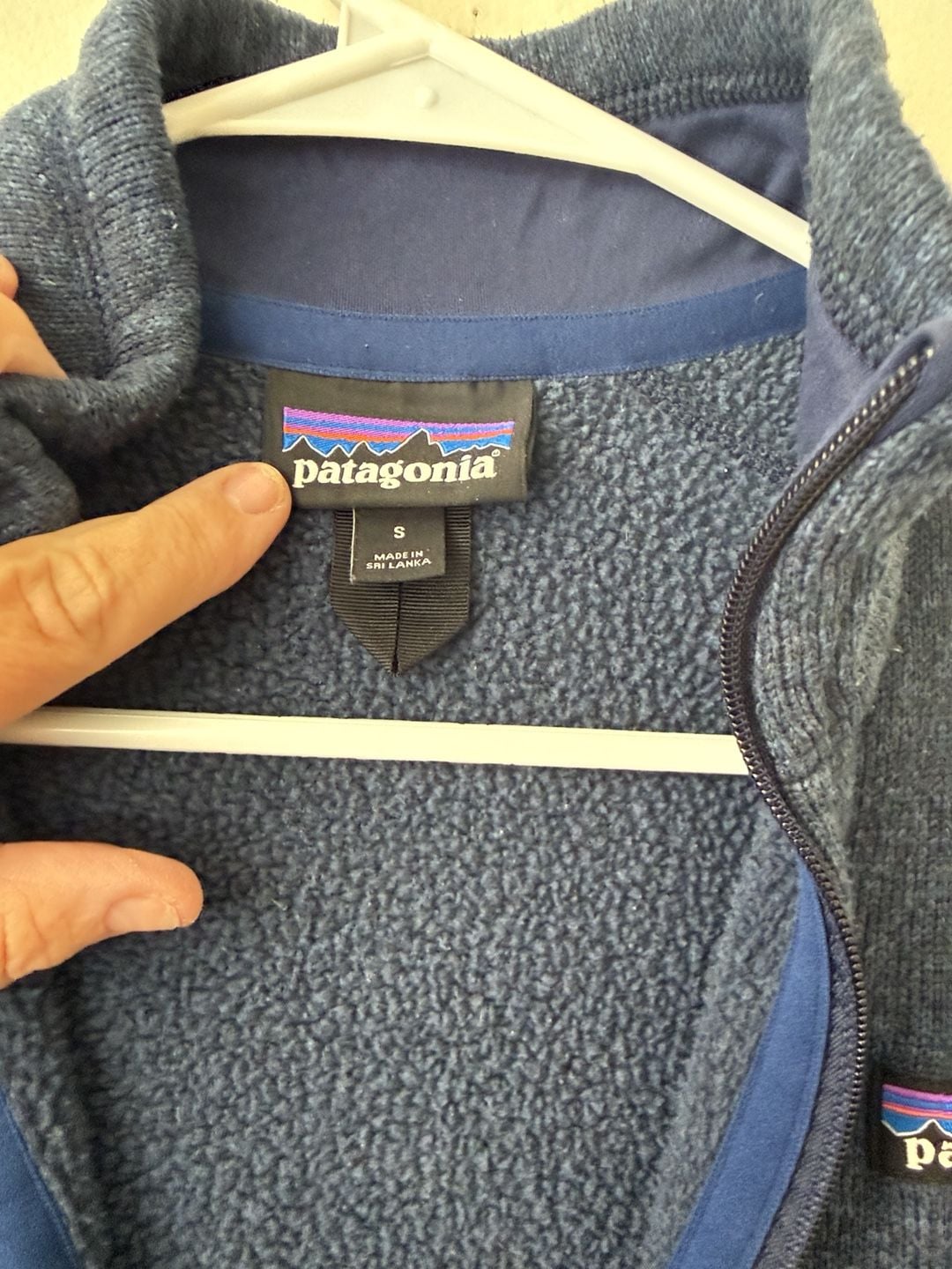 Patagonia Better Sweater Jacket Size S Blue Full Zip Fleece 3