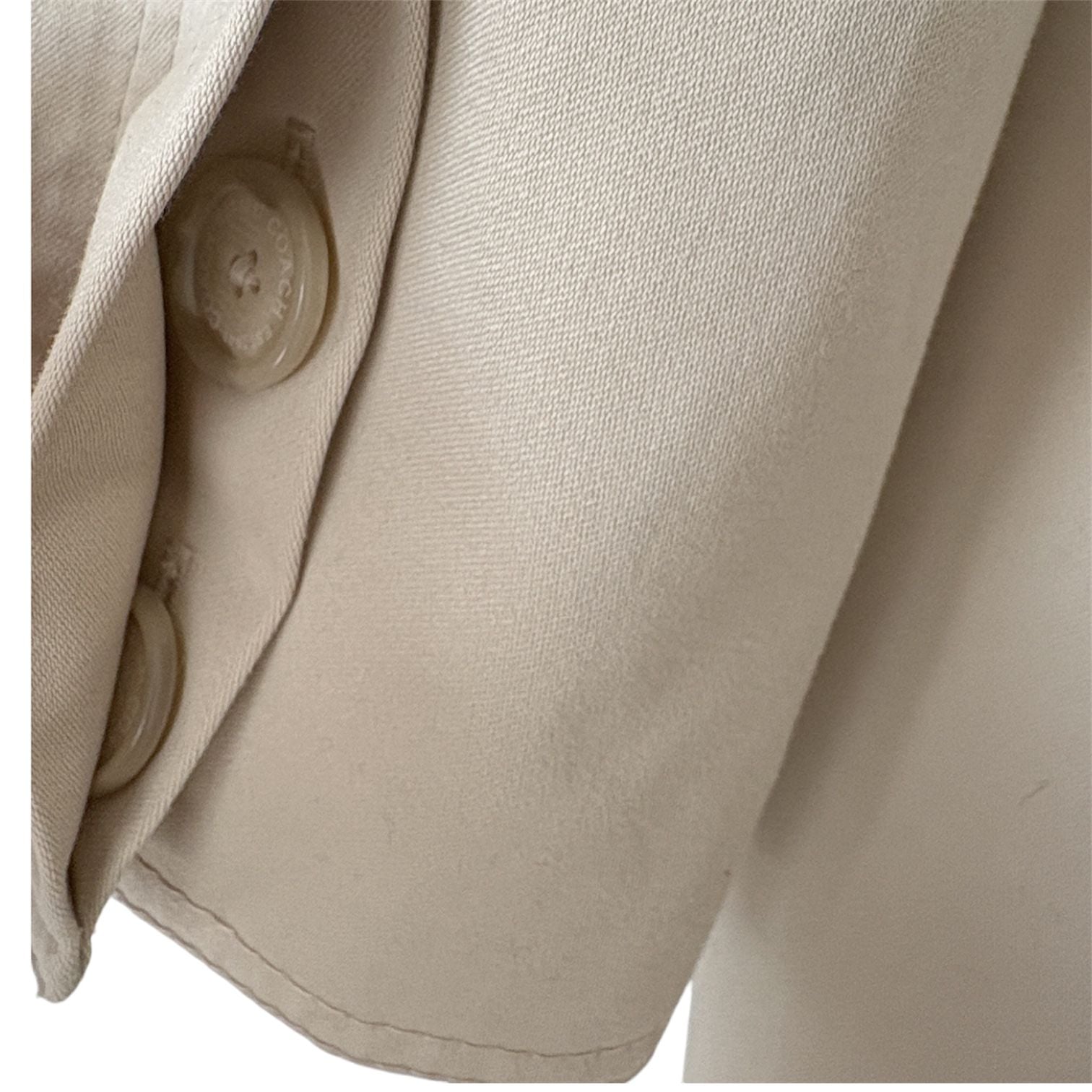 Coach Trench Coat Signature Lining Tan Size M 8