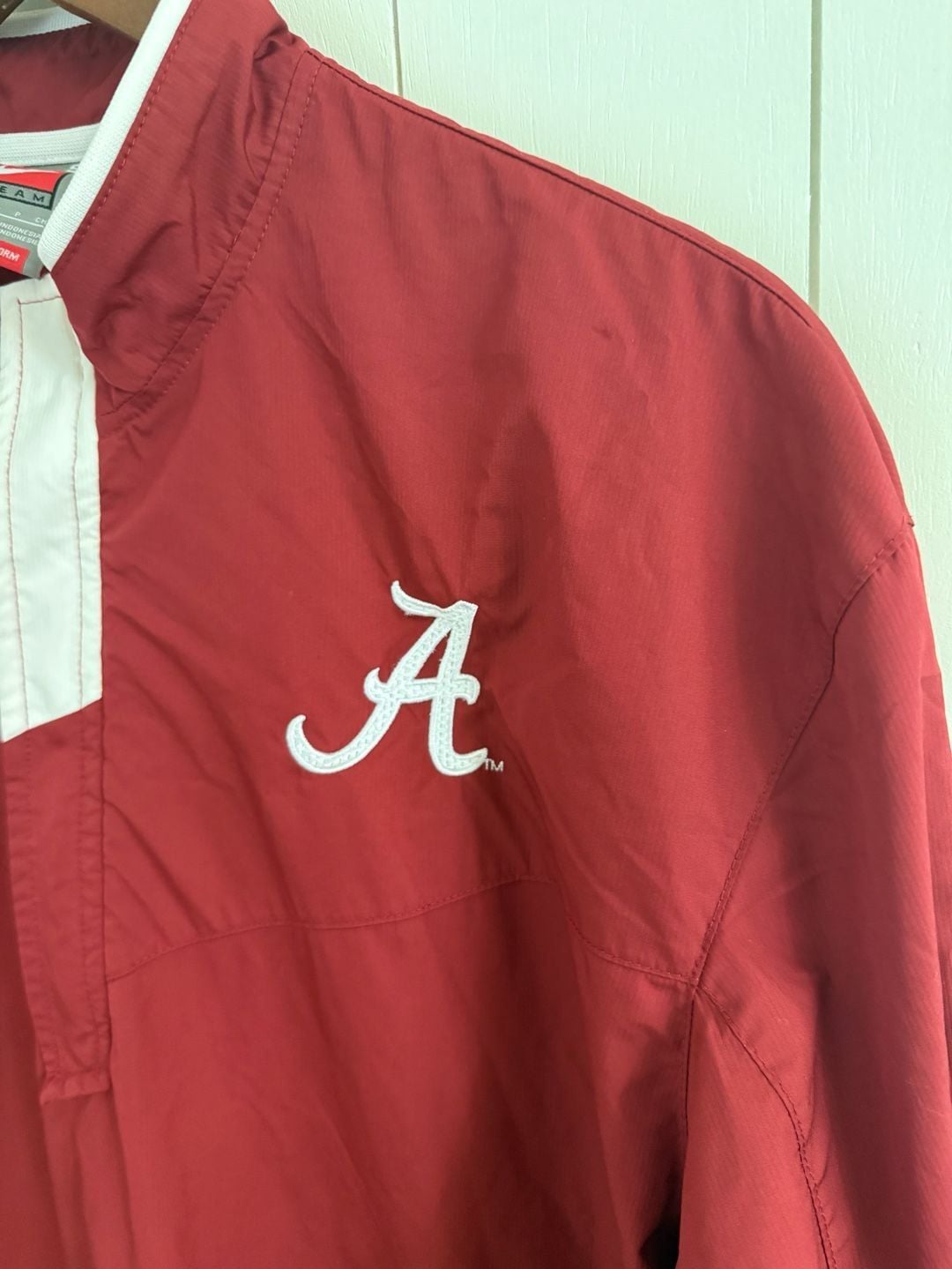 Nike Alabama Crimson Tide Fit Storm Pullover Jacket Size Small 4