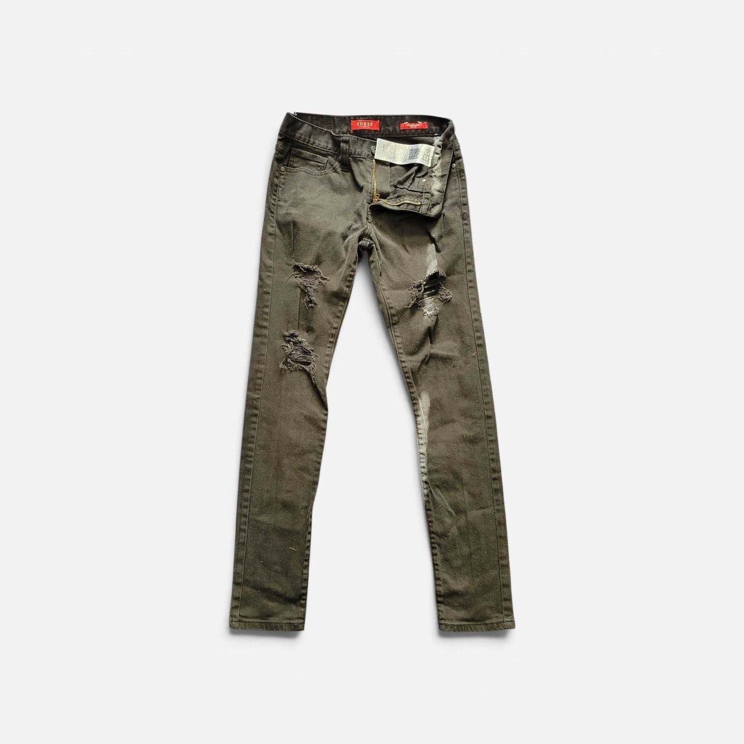 GUESS Skinny Distressed Jeans Size 28 2
