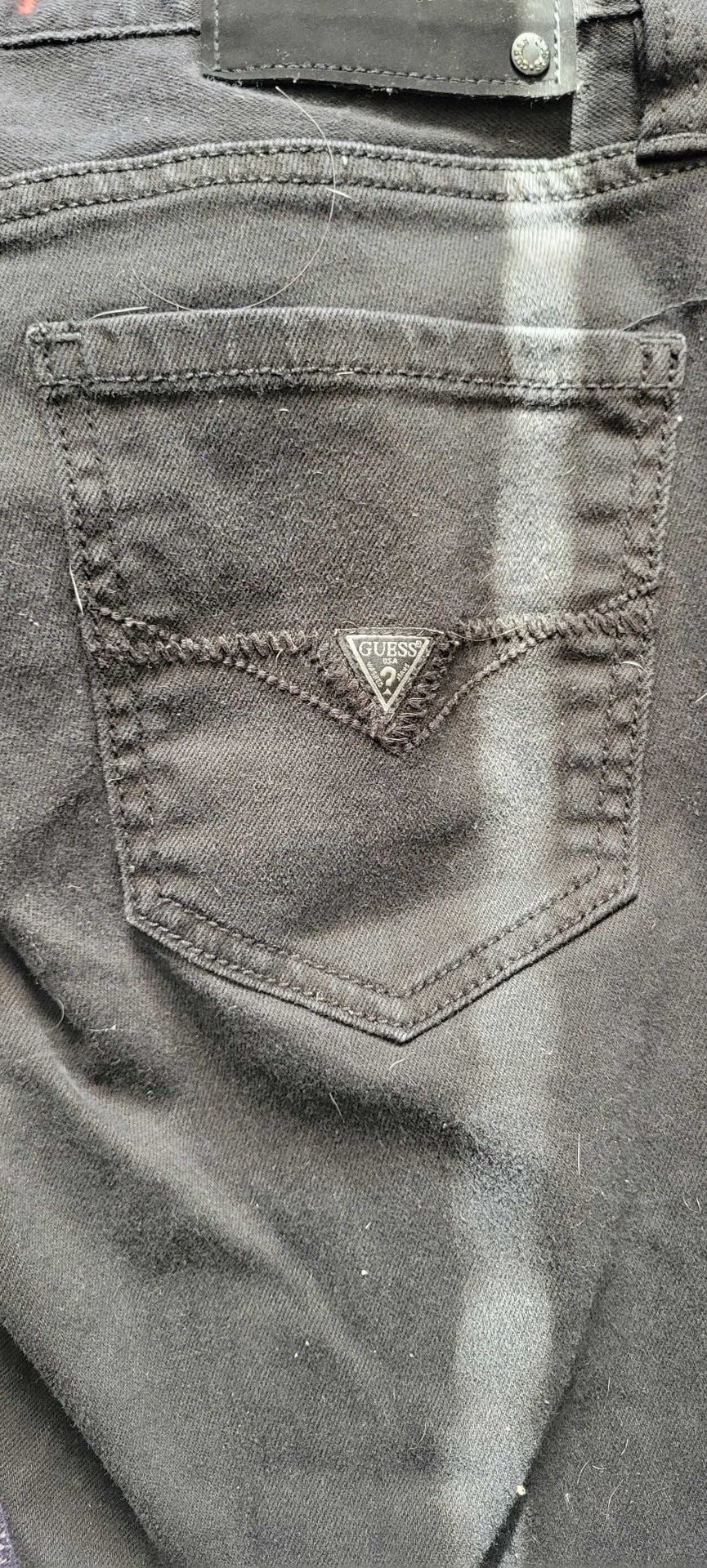 GUESS Skinny Distressed Jeans Size 28 8