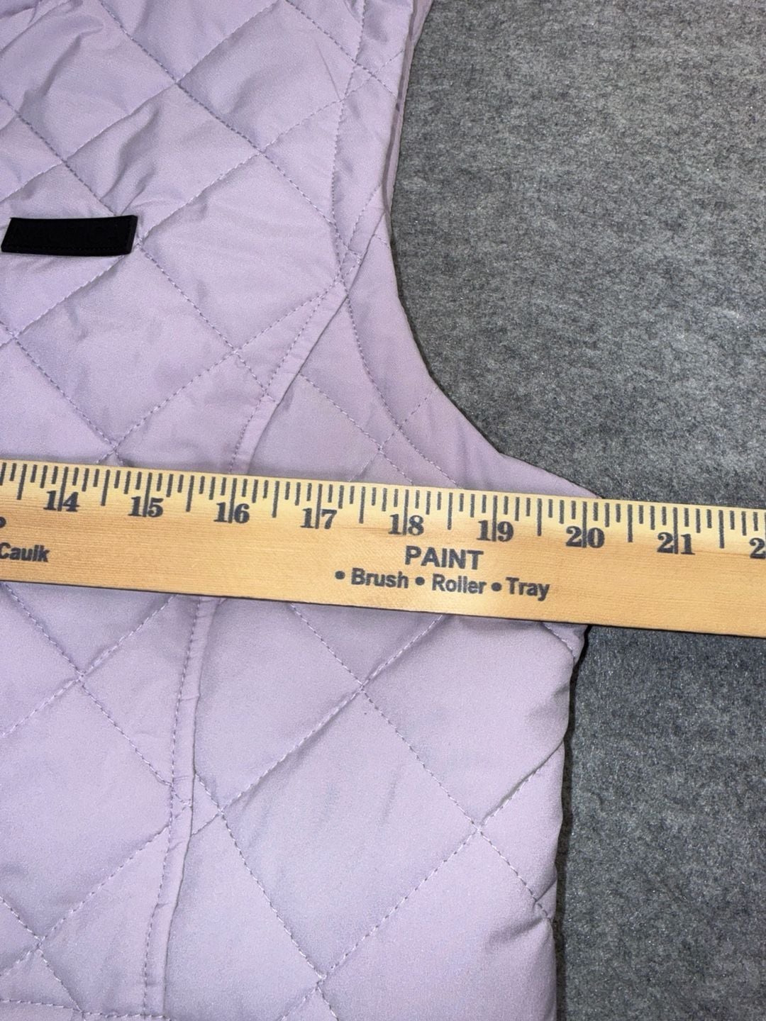 Nautica Quilted Full Zip Vest Light Purple Size Small 7