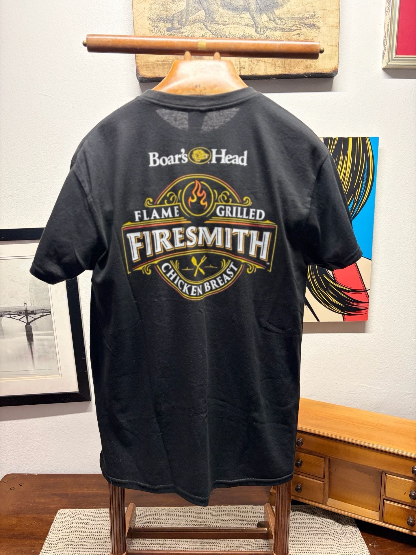 Boar's Head Firesmith Chicken Breast T-Shirt Black 6