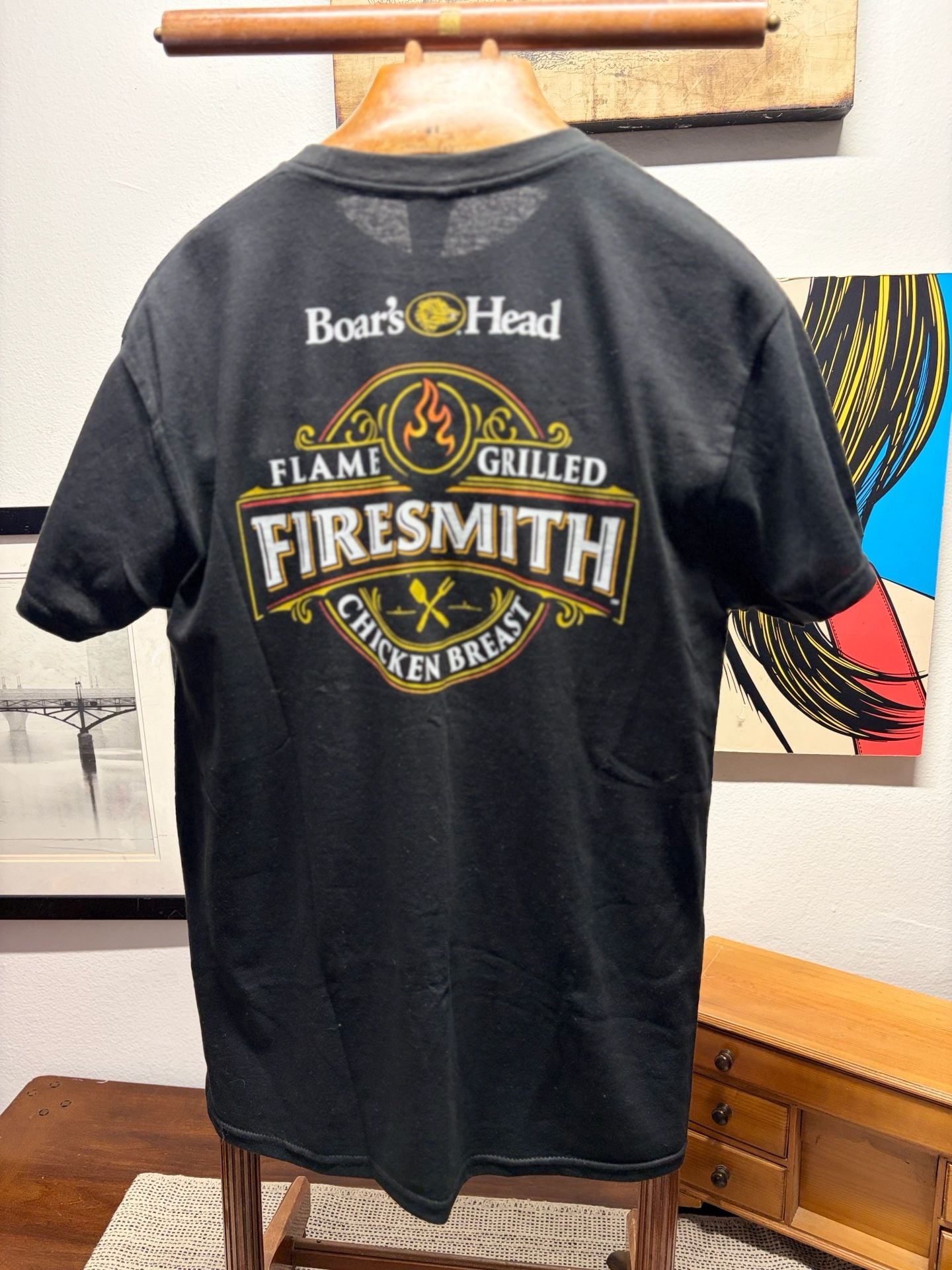 Boar's Head Firesmith Chicken Breast T-Shirt Black 7