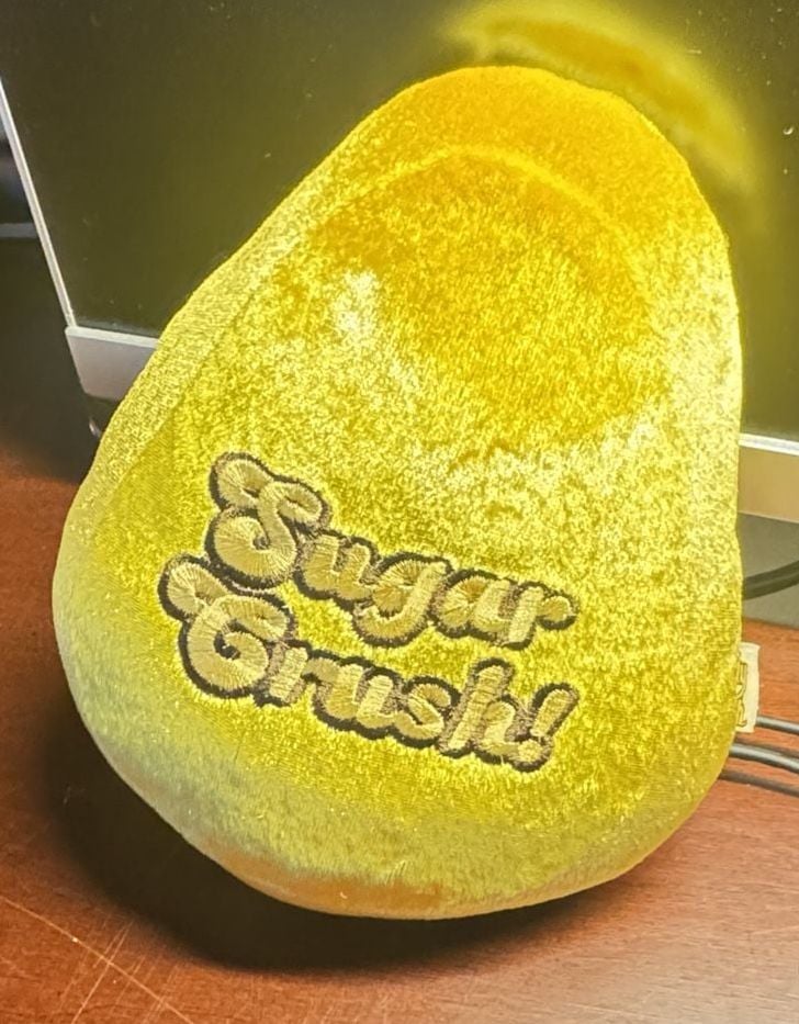 Candy Crush Sugar Crush Yellow Plush Toy Pillow 3