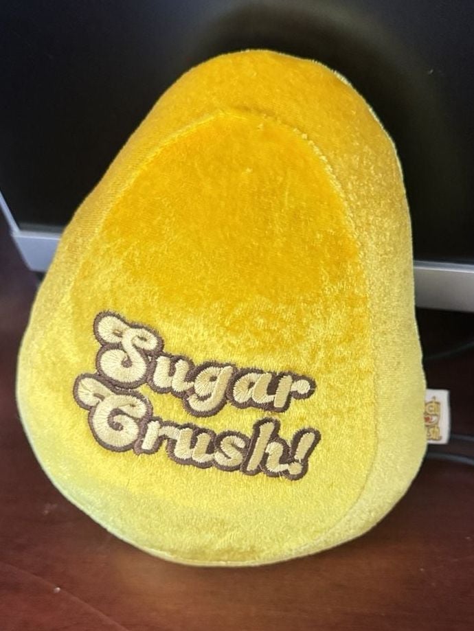 Candy Crush Sugar Crush Yellow Plush Toy Pillow 2