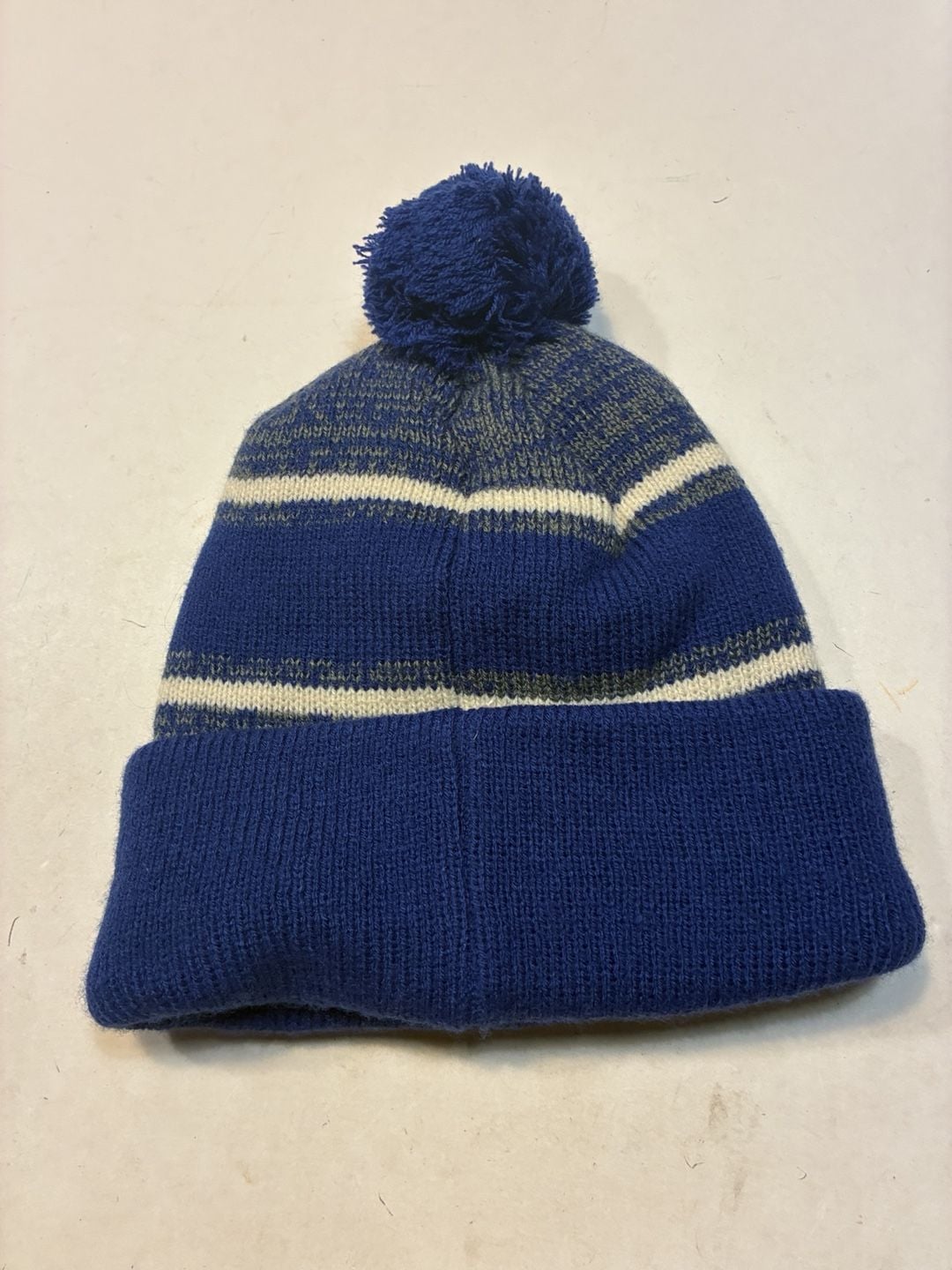 47 Brand Los Angeles Dodgers Pom Beanie Hat OSFA Blue Striped New With Tags 7