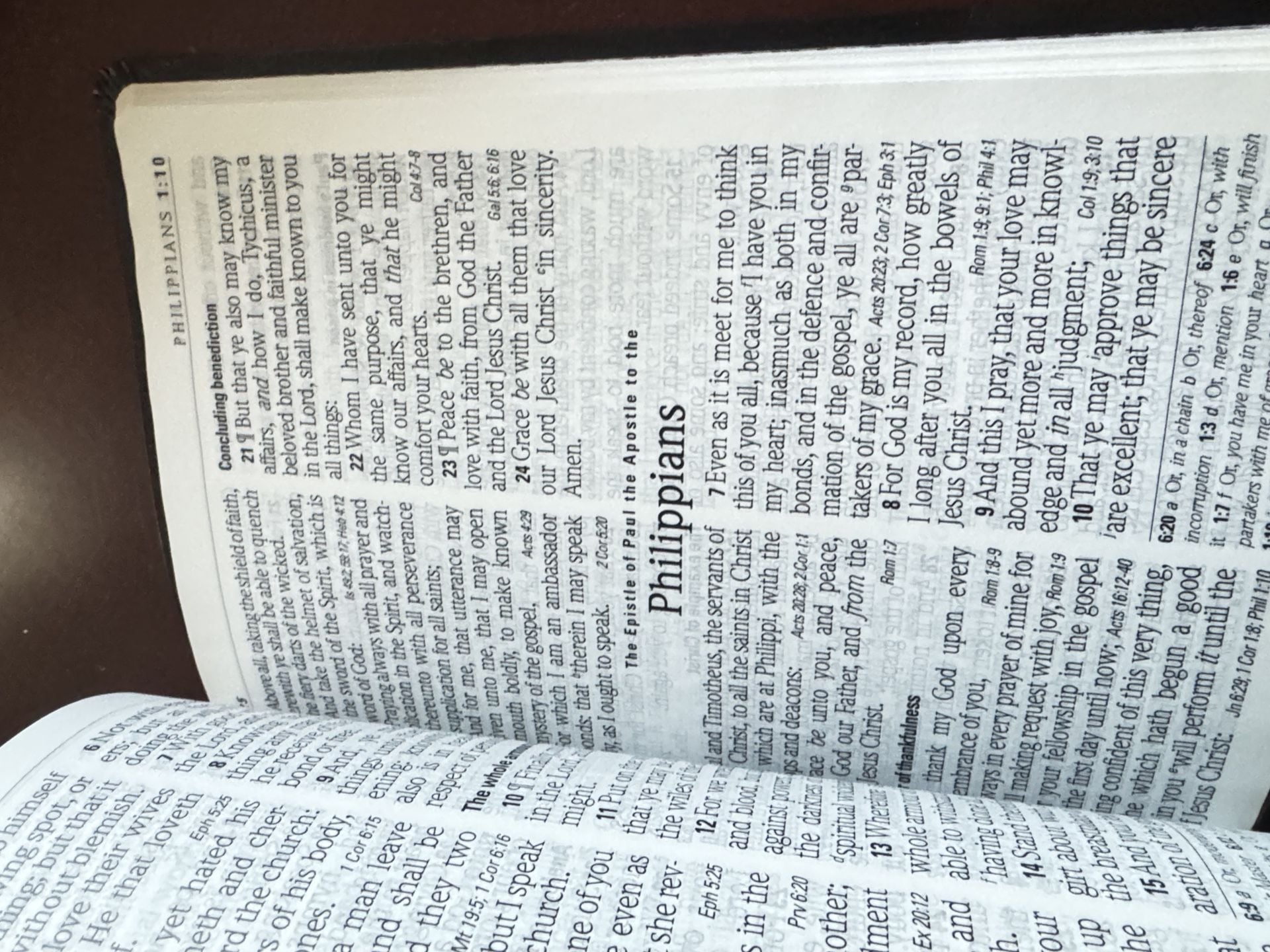 Super GIANT Print Hendrickson Bibles King James Version Reference Edition Holy Bible 9