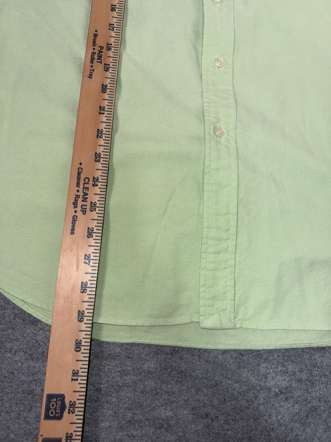 Ralph Lauren Men’s XL Light Green Oxford Button-Down Shirt – Long Sleeve 8