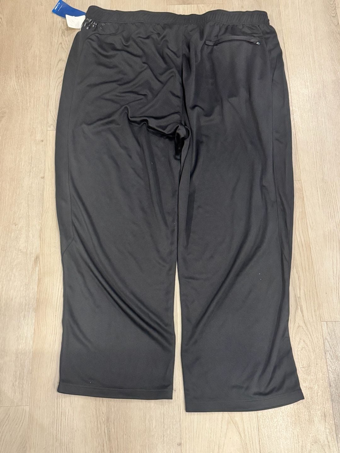 Reebok PlayDry Athletic Pants Size 3XLT Black Polyester 7
